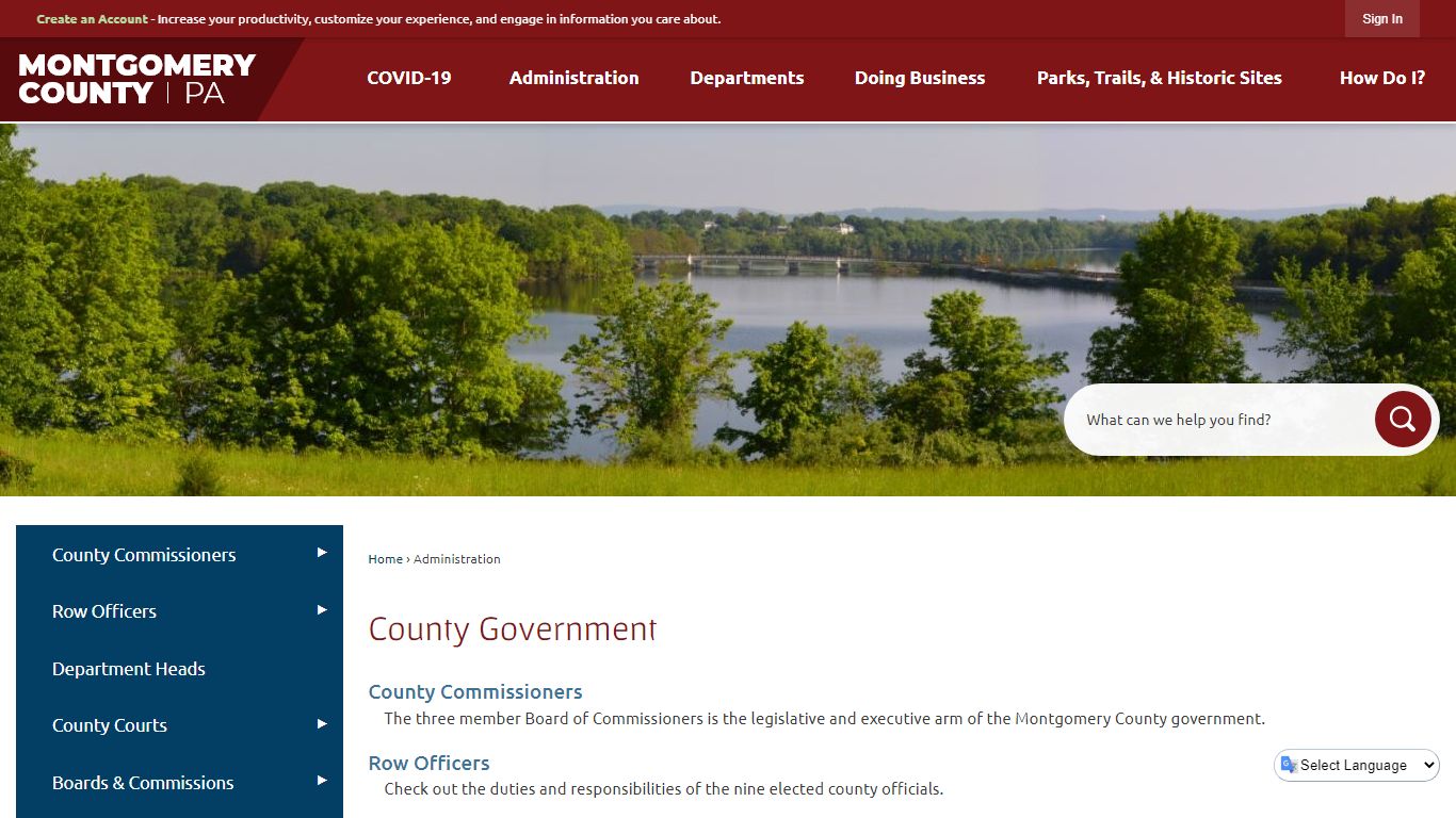 County Government | Montgomery County, PA - Official Website
