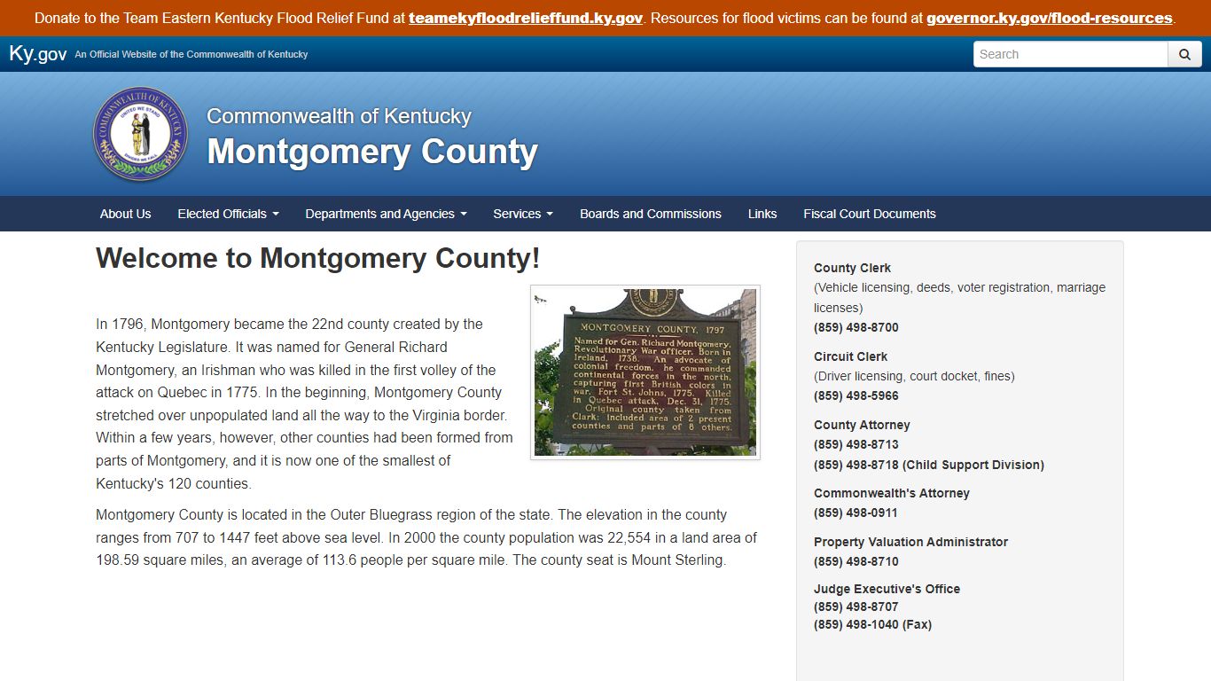 Montgomery County - Kentucky